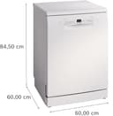 Bosch - Lavavajillas Libre Instalación, Serie 2, 13 servicios, 60 cm de ancho, Home Connect, Media Carga, Silencioso, blanco, SMS2HTW06E - 2