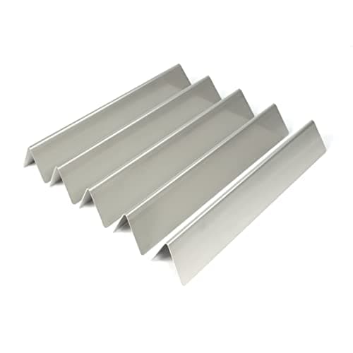 Fire World Aromaschienen Weber Spirit 310 320 330 Edelstahl 1.4301 V2A Flavorizer Bars Aromaschienen für Weber Spirit 320 ab Bauj. 2013 Brennerabdeckungen Made in Germany 5 Stück