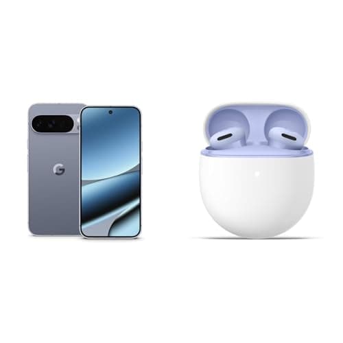 Google Pixel 10 Pro XL - Smartphone Android sbloccato con Gemini, tripla fotocamera posteriore, autonomia di oltre 24 ore e display Super Actua da 6,8" - Grigio argento, 256GB+Buds 2a