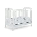 Foppapedretti, Piccoli Amici, cuna con barandilla regulable, 131 x 71 x 105 cm, 25 kg, blanco - 1