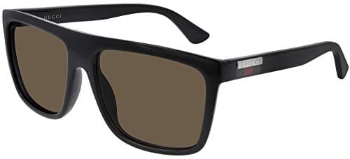 GUCCI SUNGLASSES GG0748S-002 BLACK-BLACK-BROWN 59 MENS