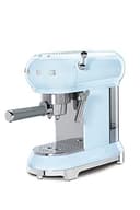 Smeg, ECF01PBEU Manual Espresso -Maschine, Cappuccino -System, Thermoblock, große Tassengehäuse und Doppelkaffeefunktion, 1 l Wassertank, kompakte Abmessungen, 1350W, Pastellblau - 2
