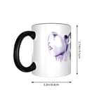 LANIPASTUA Hochwertige Rodrigo Singer Music Olivia Keramiktasse Seitenfarbe Kaffeebecher Ergonomisches Design Stabil und Stylisch Ideal für Zuhause und Büro - 5