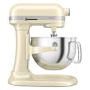 KitchenAid Artisan 5KSM60SPX 5.6L Bowl-Lift Stand Mixer, 11 Speeds & Soft Start, Heavy Duty Full Metal Construction, Kneads 3.7kg Dough, Makes 11 Dozen Cookies, Almond Cream - 3