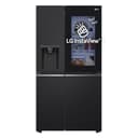 LG GSGV81EPLL Frigorifero Americano Side By Side InstaView, 635L, Frigorifero Total No Frost, Wi-Fi, Door & Linear Cooling, Dispenser Acqua e Ghiaccio Senza Allaccio, Fresh Balancer, Nero Opaco - 1
