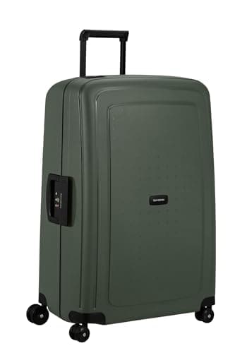 Samsonite S'Cure - Renewed Spinner L, Valigia, L 75 cm), 102 L, Verde (Dark Green)