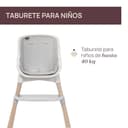 Chicco Zest Plus Trona evolutiva para niños de 6 meses a 40 kg, plegable y con asiento lavable, con acolchado incluido, cinturón de 5 puntos y bandeja extraíble, ligera y compacta - 5