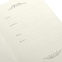 Rossi - Handgemachtes Notizbuch DIN A5 „Florentiner Vögel“ aus Italien mit 160 Seiten (fadengebunden) Buntes Blankobuch unliniert - Vintage Buch geeignet als Tagebuch, Skizzenbuch & Reisetagebuch - 5