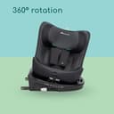 Bebeconfort Evolvefix I-Size, 360 Swivel Car Seat, Isofix Car Seat For 0–12 Years, 40–150Cm, 0-36 Kg, Group 0+/1/2/3, Rear Facing, 5 Recline Positions, Side Impact Protection, Top-Tether, Tinted Black - 5