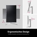 LG 4K UHD Monitor 27UP85NP-W.BEU 68,4 cm - 27 Zoll, IPS-Panel, AMD FreeSync, VESA DisplayHDR 400, schwarz weiß, 400 cd/m², Schwarz/Weiß - 8