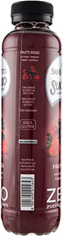 12 x San Benedetto Succoso Frutas Rojas Zero PET sin azúcar 40cl zumo de fruta - 4