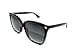 GUCCI SUNGLASSES GG0022S-001 BLACK-BLACK-GREY 57 WOMENS - 1
