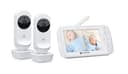Motorola Nursery VM35-2 / Ease 35-2 Babyphone mit 2 Kameras 5,0 Zoll Video Baby Monitor Display - Nachtsicht, Zwei-Wege Kommunikation, Wiegenlieder, Zoom, Raumtemperatur, 1080p - Weiß - 9