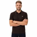 Lacoste Polo Uomo in Piquè di Cotone Maniche Corte Original Classic Fit L1212 3617076157452-3XL Marrone Scuro 3XL - 2