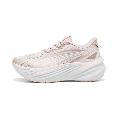PUMA Maxima PRO - Scarpe da Corsa Unisex, Motivo Fiori di Gelsomino, Rosa Latte, Argento, Taglia 40, Jasmine Flower Rose Latte PUMA Silver, 40 EU