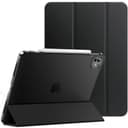 JETech Custodia per iPad Pro 13 Pollici M4 (2024), Sottile Supporto Rigido Retro Conchiglia Intelligente Cover con Auto Svegliati/Sonno (Nero) - 1