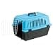 Ferplast Transportín Gato, Transportín Perro Pequeño y Gatos de hasta 5 Kg, Puerta de Hierro Plastificado, Ranuras de Ventilación, 32,5 x 48 x h 29 cm, Transportín Mascotas Rígido Atlas 10 EL - 4
