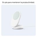 Google Pixel 10 Pro - Smartphone Android Libre con Gemini, Sistema de cámara Trasera Triple, batería de más de 24 Horas y Pantalla Super Actua de 6,3" - Piedra Lunar, 128GB with Pixelsnap Charger - 9