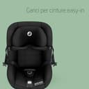 Maxi-Cosi Mica 360 S Comfort, Tessuti Traspiranti, Seggiolino Auto Girevole 360, 0-4 Anni (40-105 cm), Rotazione FlexiSpin, 5 Posizioni Reclinate, Protezione G-CELL, Ganci per Cinture, Authentic Black - 5