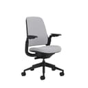 Steelcase Series 1 Upholstered Ergonomic Office Chair With LiveBack Lumbar Support And 4D Armests Grey; Made in Europe - 1