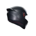 AGV - K1 S E2206, Full-face Motorbike Helmet, ECE, for Men, Racing Style with Spoiler, Air Intakes and Scratch Resistant Visor, 190° Field of View, with Intercom Ready, Matt Black, Large - 6