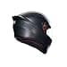 AGV - Helmet K1 S E2206, Full-face Motorbike Helmet, ECE, for Men, Racing Style with Spoiler, Air Intakes and Scratch Resistant Visor, 190° Field of View, with Intercom Ready, Matt Black - 6