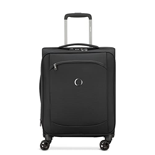 DELSEY Trolley Cabina EXPANDIBLE 4 Ruedas Dobles Slim 55 CM Reciclado