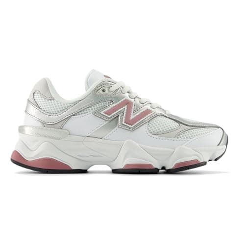 New Balance 9060, Sneakers Retro Stile Y2K, Intersuola ABZORB e SBS, per Ragazzi e Donna. Numerazione dal 36 al 40 (Silver, Sistema Taglie Calzature EU, Adulto, Numero, Media, 37)