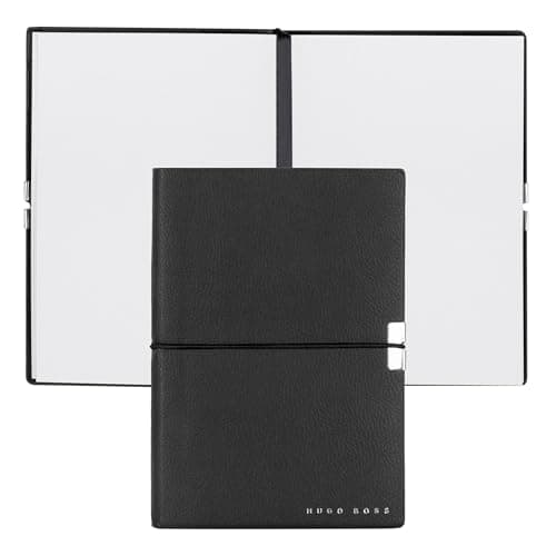 HUGO BOSS Bloc de notas A6 Elegance Storyline Black