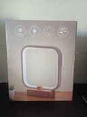 Lampada da tavolo a LED in legno, lampada da comodino con temperatura a 3 colori, luce notturna da comodino per camera da letto, illuminazione a LED dimmerabile, piccole lampade da tavolo per - 11