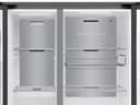 Samsung RS90F66BEFEF - Frigorifero side-by-side AI con congelatore, 178 cm, 614 l, erogatore di gelato/acqua con attacco per acqua, Family Hub, AI Energy & Voice Control, Black Steel - 7