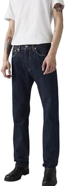 Levi's Herren Jeanshose 501 Original mit Knopfleiste, Straight Fit, Rinse, W34/L34 - 1