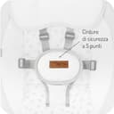 MoMi KENANI Sdraietta per bambini fino a 9 kg, pieghevole, con telecomando e Bluetooth, batteria ed elettricità, cintura di sicurezza a 5 punti, protezione parasole, zanzariera - 3