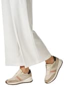 Geox D Desya A, Zapatillas Mujer, Lt Taupe Lt Gold, 38 EU - 2