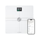 WITHINGS Body Comp - Bilancia pesapersone digitale WiFi con analisi corporea completa: peso, grasso corporeo, grasso muscolare, acqua e tracciamento cardiovascolare, Bilancia impedenziometrica, bianco - 1