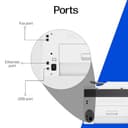 HP LaserJet 179fnw Colour Wireless Multifunction Printer with Fax | Self-healing Wi-Fi | Print from phone or tablet | Small, compact MFP – world's smallest in-class | Print speeds up to 19 ppm black - 13