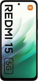 Xiaomi Redmi 15 5G Smartphone 8GB+256GB, Massive 7000mAH Battery, 144Hz 6.9" FHD Display, Quad-curved Design, 50MP AI Dual Camera, 33W Fast Charging Midnight Black (2 Years Warranty+No In-box Charger) - 1