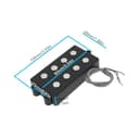 OTOTEC Pickup basso elettrico a 4 corde con molle e viti compatibile con Music Man - 4
