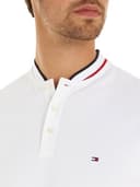 Tommy Hilfiger Polo de Manga Corta para Hombre Regular Fit, Blanco (White), S - 3