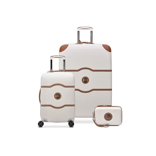 DELSEY PARIS Chatelet Hard+ Hard Shell Luggage with Spinning Reels, Angora, Chatelet Air 2.0 Hard Shell Luggage with Spinning Reels