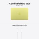 Apple MacBook Neo de 13 Pulgadas con Chip A18 Pro: diseñado para Apple Intelligence, Pantalla Liquid Retina, 256 GB de Almacenamiento SSD, cámara FaceTime HD a 1080p, Teclado español; Cítrico - 6