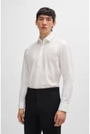 HUGO Kenno, Camicia, Bianco (Open White 199), 41, da Uomo - 3