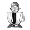 Kitchenaid Planetaria - Artisan - Robot da Cucina con testa inclinabile e 3 accessori - 4.8 L - Impastatrice - Color Argento placcato - 3