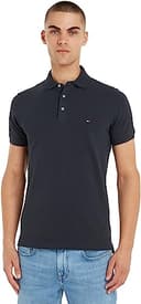 Tommy Hilfiger Herren Poloshirt Kurzarm 1985 Slim Fit, Blau (Desert Sky), XXL - 1