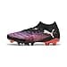 Puma Future 8 Match FG/AG - Scarpe da Calcio Unisex, Puma Black-Puma White-Glowing Red, - 5