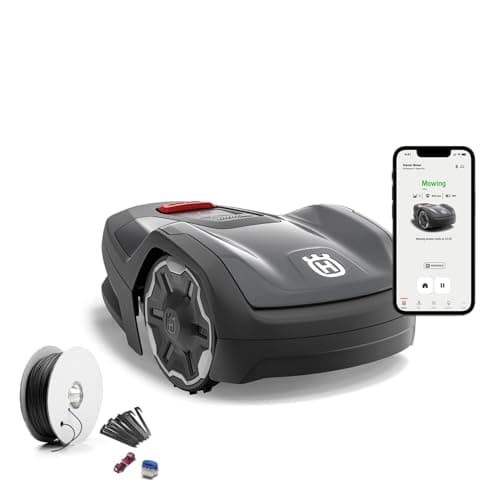 Husqvarna Robot Tosaerba Automower Aspire R4 per 400 m² batteria tosaerba robot, controllo tramite app Connect (con controllo vocale, Wi-Fi, Bluetooth)