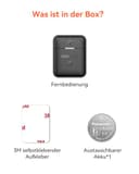 VANTRUE Kabellose Fernbedienung für Dashcam für Auto, N5 / N4Pro / N2X / S1 Pro / E1 / E2 / E3 Dashcam, für schnelle Aufnahme & Video-Sperre im Notfall. - 5