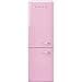 Smeg FAB32LPK3 Fridge-Freezer Combination / 331 L Fridge Capacity / Freezer Capacity / No Frost / Automatic Defrost / Pink / A+++ / Freestanding - 1