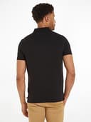 Tommy Hilfiger Men's Regular Fit Short Sleeve Polo Shirt, Black (Black), S - 2