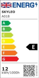 SKYLEO Lampara de Escritorio - Brazo Oscilante Ajustable Flexo LED Escritorio ，Base Ultrafina, Regulable,Temporizador, Funcion Ee Memoria, 1300LM, 12W, Negro - 15